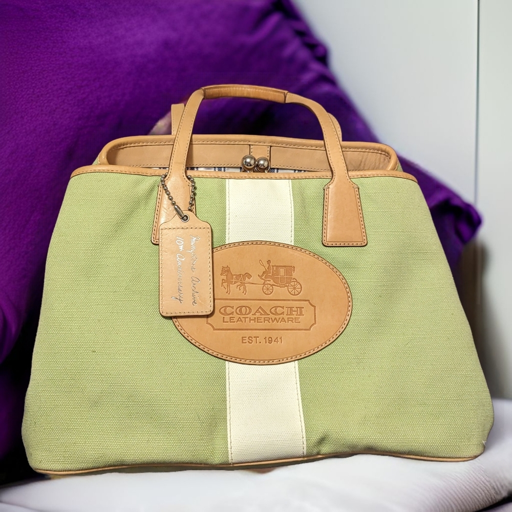 Coach Hamptons Archive 10th Anniversary Carryall